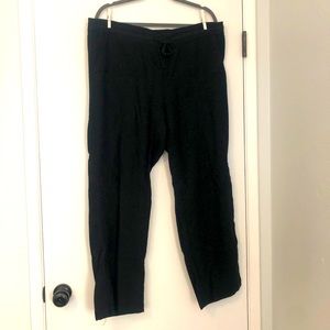 Caslon Black Linen Pants - XL